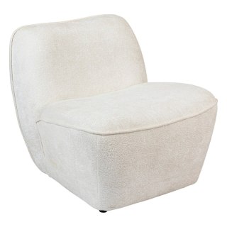 Szenilowy fotel niski japandi Shiracha - 73x56x40 cm