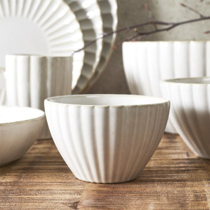 Ceramiczna miska ryflowana japandi Beju Boru I
