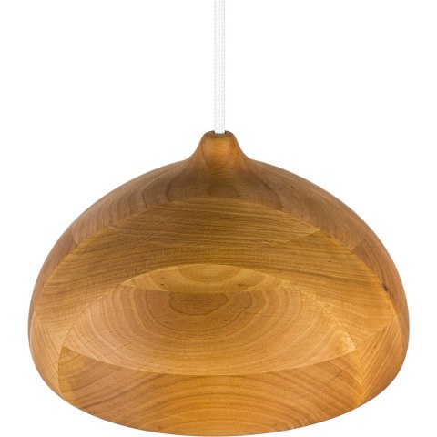 Lampa wisząca drewniana Kame - zbliżenie struktury drewna