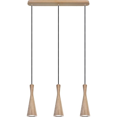 Lampa wisząca dąb Vegas 3pł
