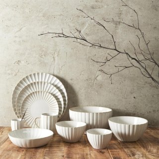 Ceramiczny talerz płaski japandi Beju Sara I