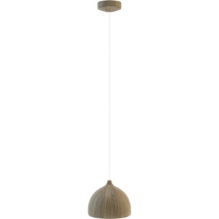 Lampa wisząca drewniana dębowa japandi Mori I
