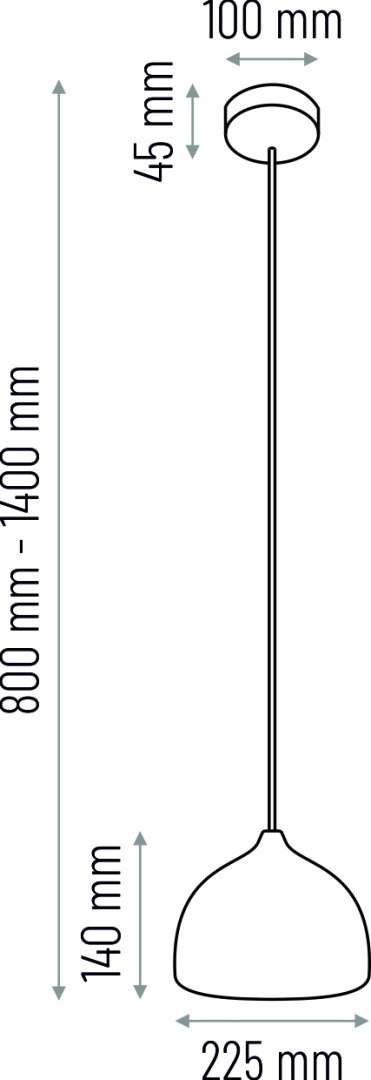 Lampa dębowa wisząca Japandi Mori II