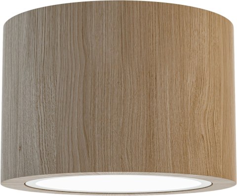 lampa sufitowa dębowa hoshi mori widok produktu na białym tle