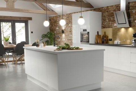 Lampa wisząca Barrel-Orb Kula 3pł dąb