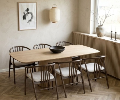 Ceramiczny stół prostokątny japandi Doha Kurai