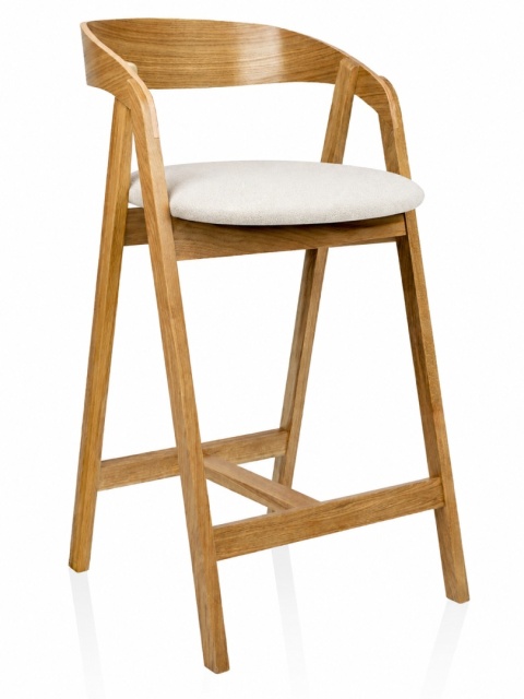 Hoker dębowy Aori Oak Almond - widok z przodu