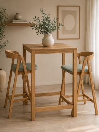 Dębowy hoker japandi Aori Oak Sage