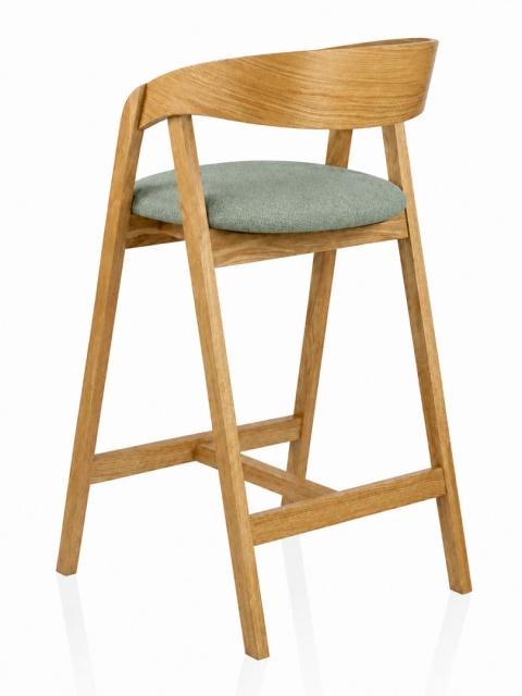 Hoker dębowy Aori Oak Sage - widok z tyłu