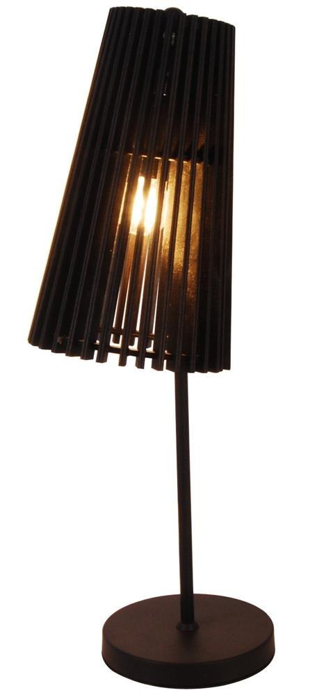Lampa stołowa drewniana Komorebi Teburu – widok na białym tle