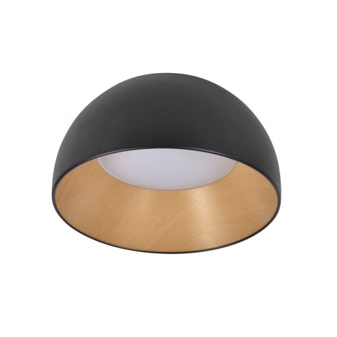 lampa sufitowa z drewnem hoshi kuro widok produktu
