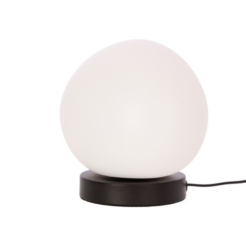 lampa stołowa nagare teburu widok produktu kula mleczny klosz