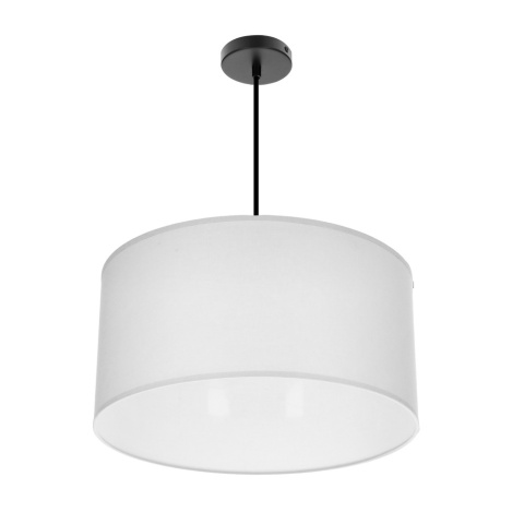 lampa wisząca Maika Hai widok od spodu klosza i źródła światła