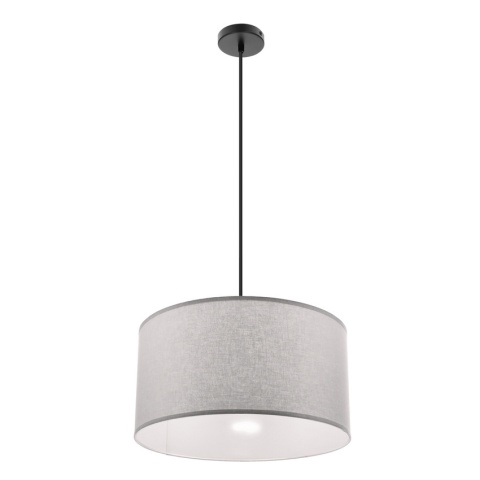 lampa wisząca Maika Hai widok od spodu klosza i źródła światła