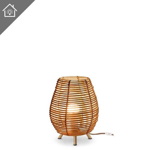 lampa stołowa japandi komori teburu widok produktu z przewodem