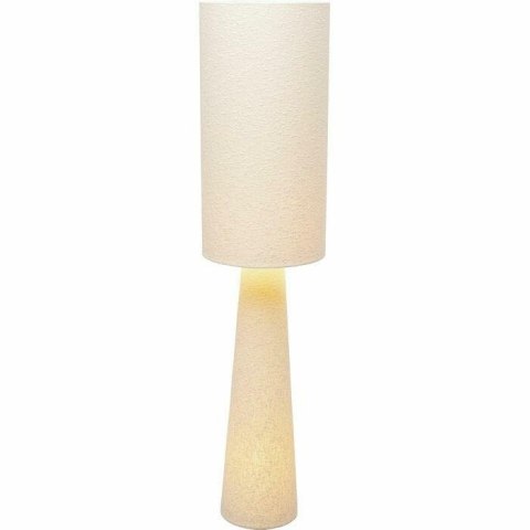lampa podłogowa japandi lniana kinari taka świecąca ciepłe światło