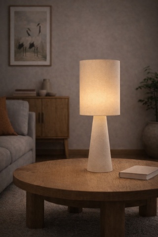 Lampa stołowa japandi Kinari Tēburu