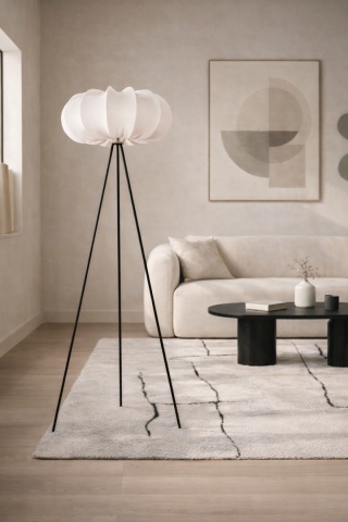 Lampa podłogowa japandi Hanae Hada