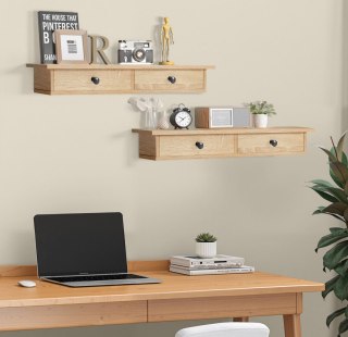 Wisząca konsola z szufladami