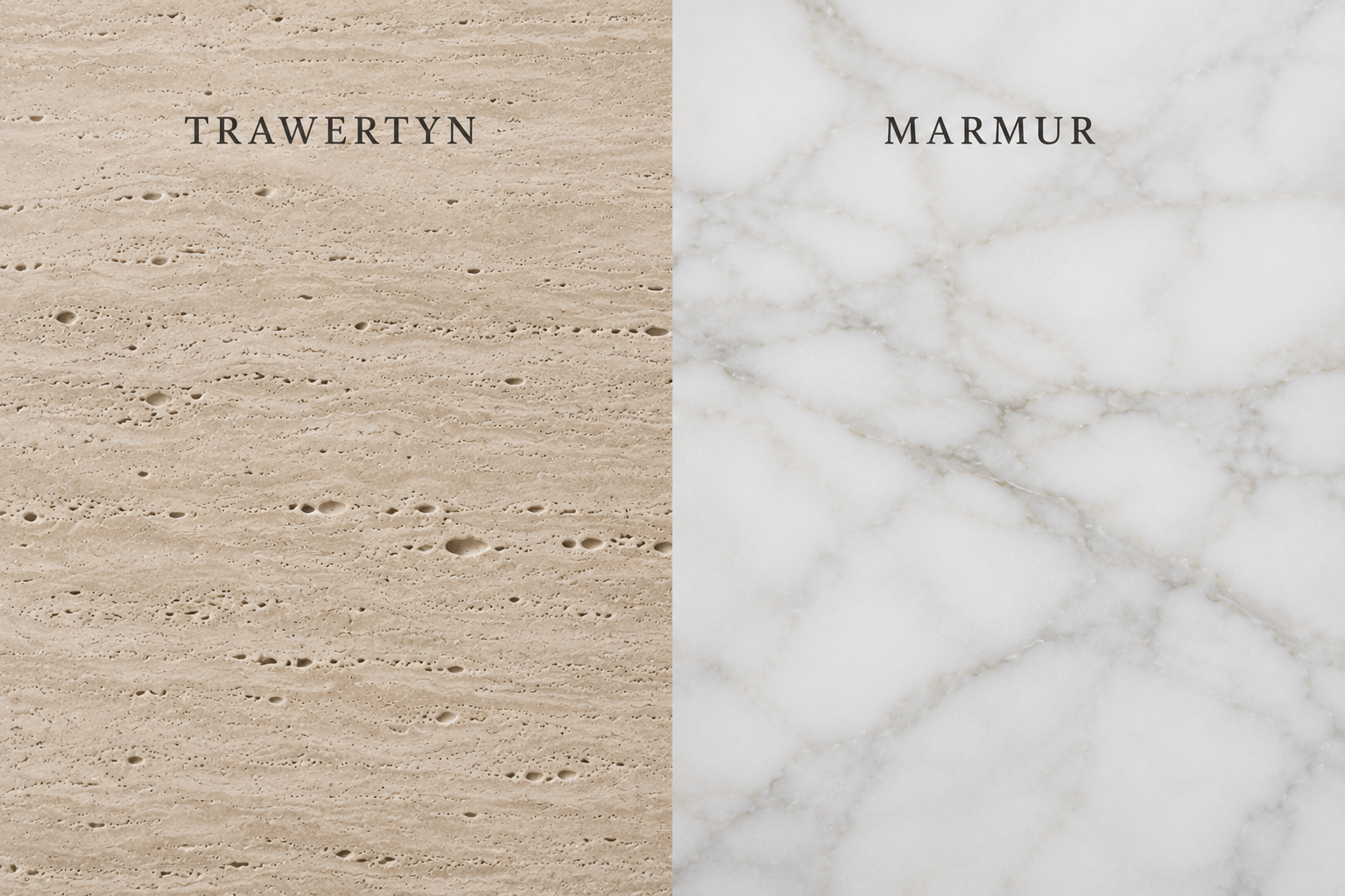 trawertyn vs marnur